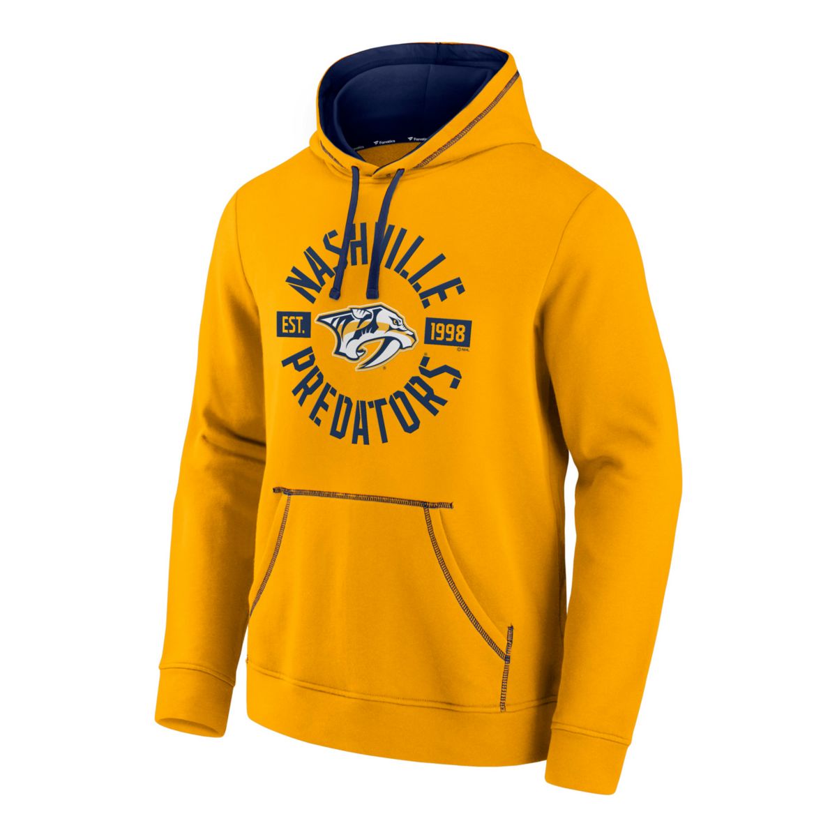 Толстовка Нэшвилл Предаторз. Флисовое худи. Nashville Predators Hoodie.