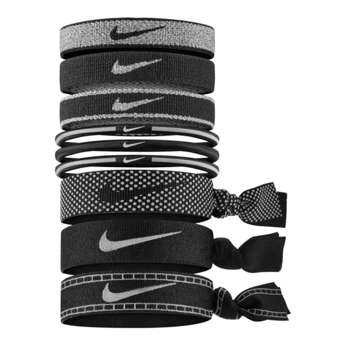 Набор из 9 резинок для волос Nike разных цветов Nike