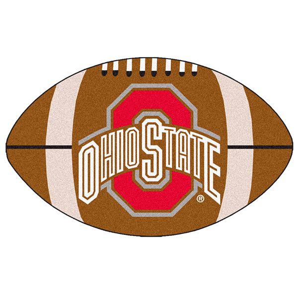 Коврик для футбольного болельщика, 55 x 89 см, с логотипом Ohio State Buckeyes Fanmats