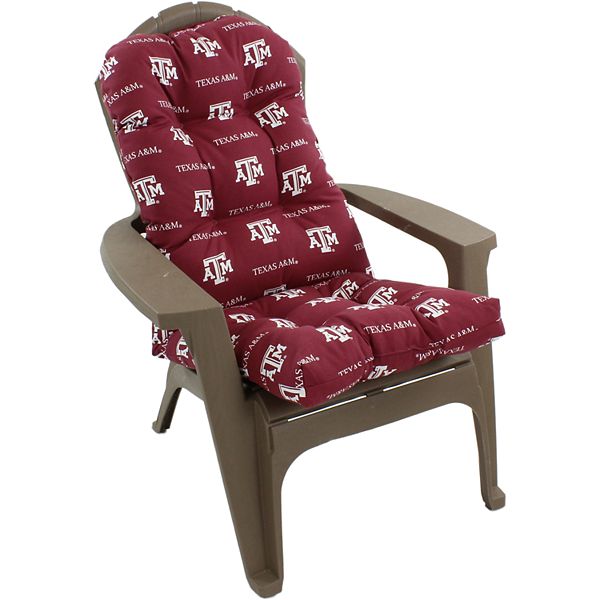 Водоотталкивающая подушка для кресла Adirondack Texas A&M Aggies, 125 см x 51 см x 8 см College Covers