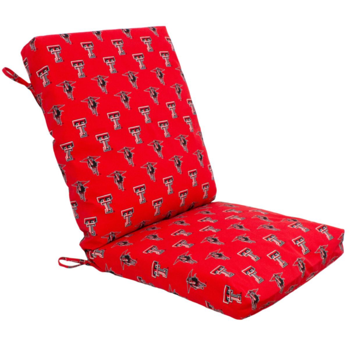 Чехлы для колледжа Texas Tech Red Raiders, двухкомпонентные подушки для стульев College Covers