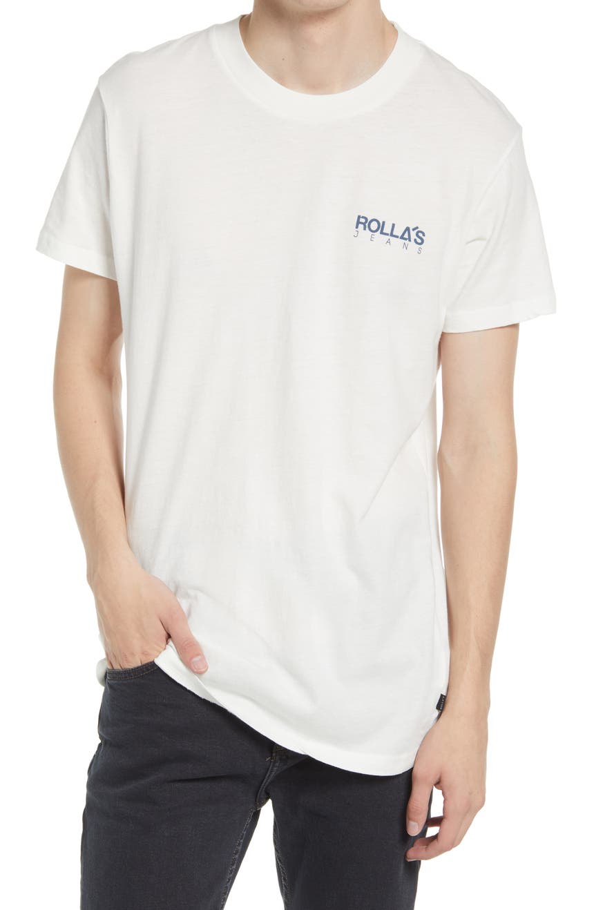 Мужская футболка с логотипом Rolla's Old School Jeans ROLLAS