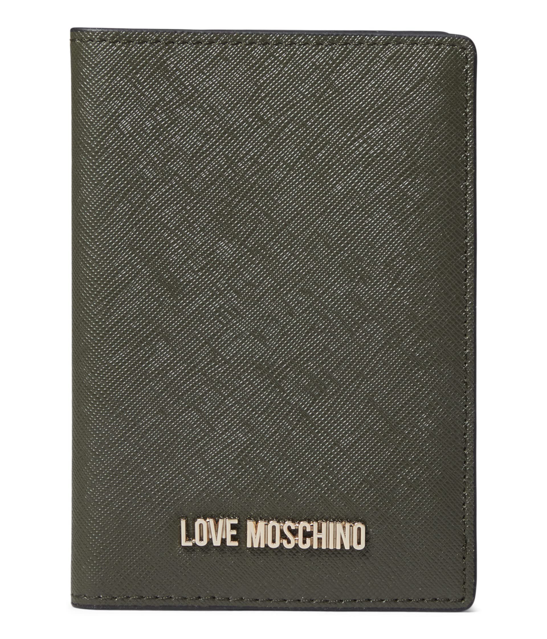 Обложка для паспорта LOVE Moschino Portafogli PU LOVE Moschino