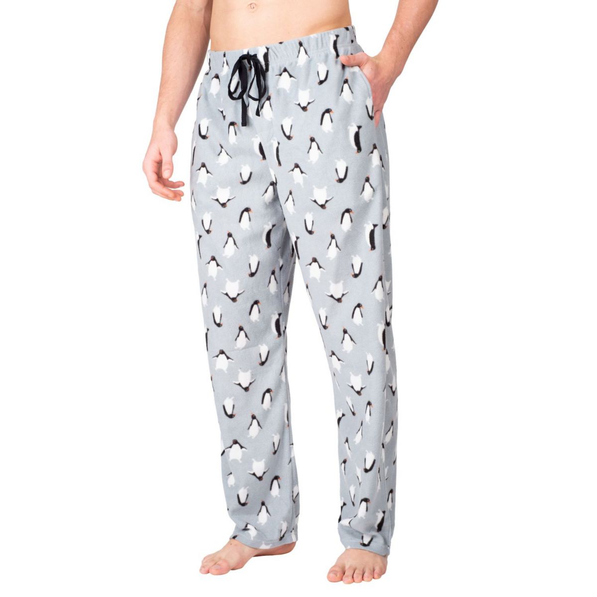 Мужские флисовые пижамные штаны SLEEPHRO Penguin SLEEPHERO