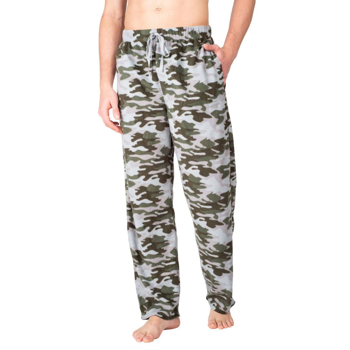 Мужские флисовые пижамные штаны SLEEPHHERO с камуфляжным принтом SLEEPHERO