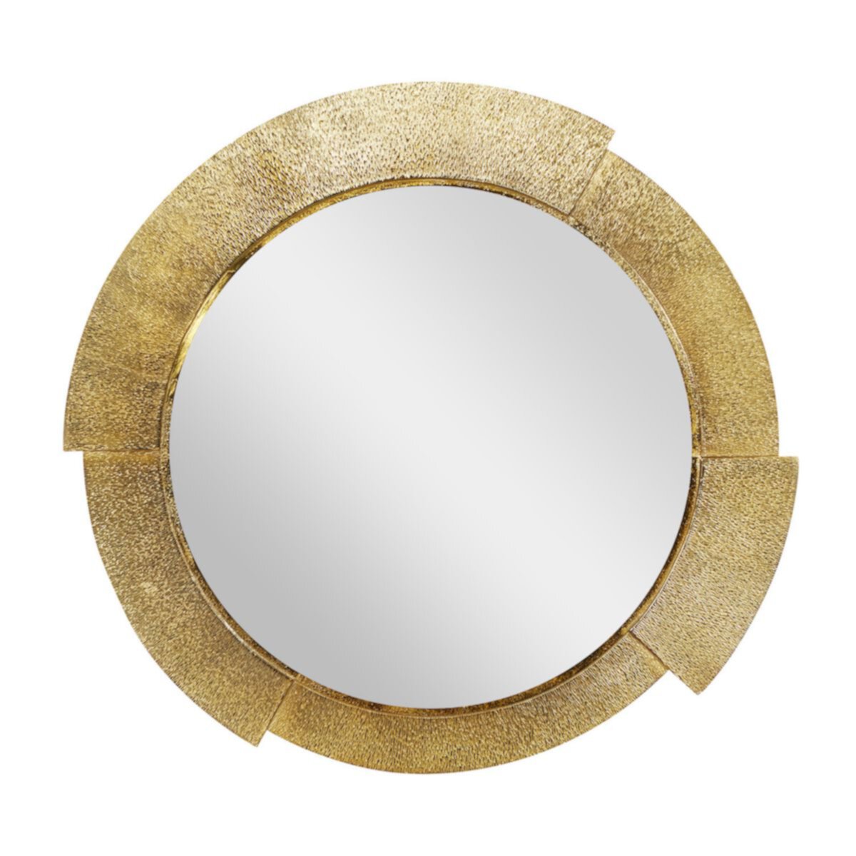 Stella & Eve Gold Finish Contemporary Wall Mirror Stella & Eve