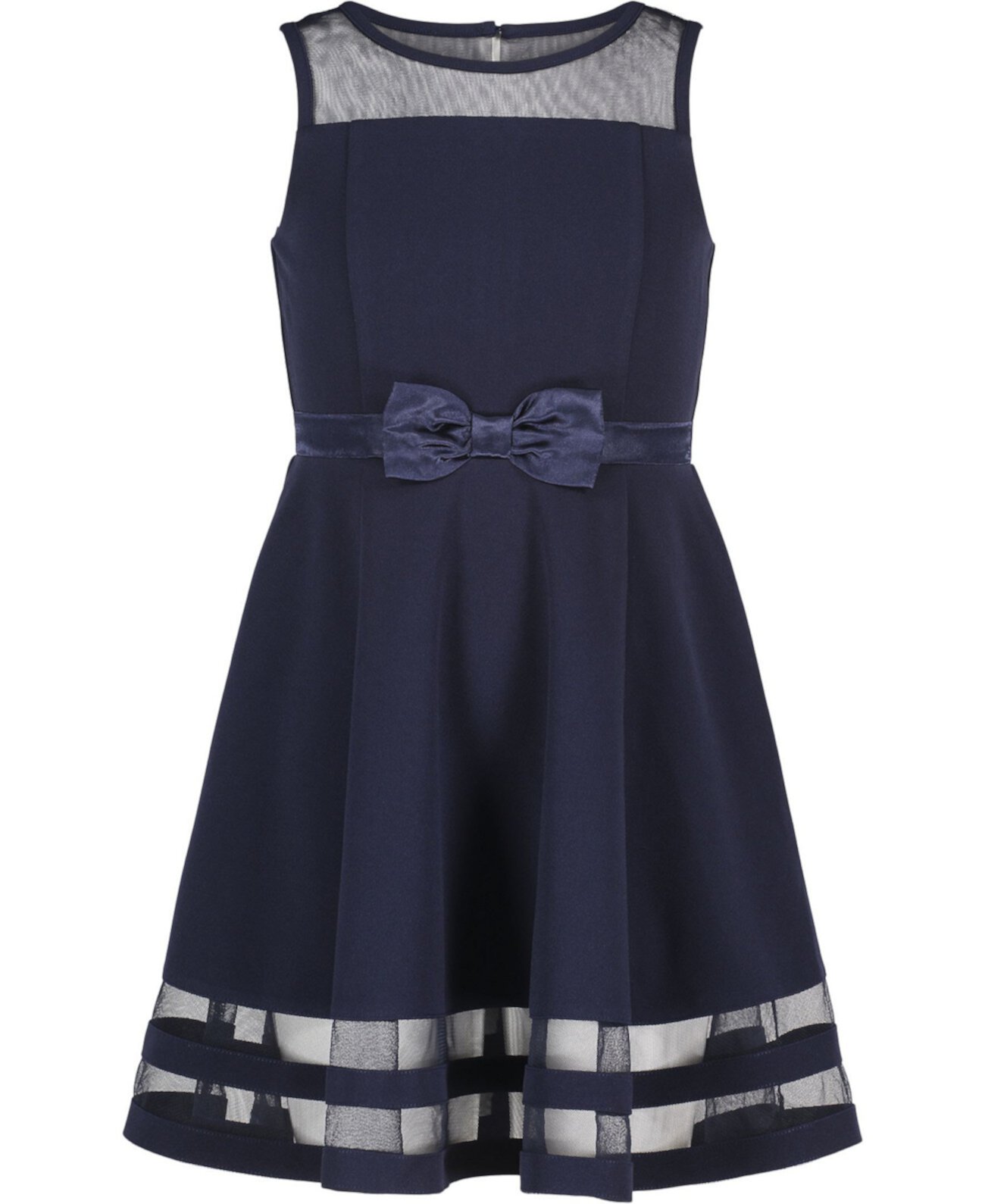 Сетчатое платье Illusion для девочек для малышей Calvin Klein