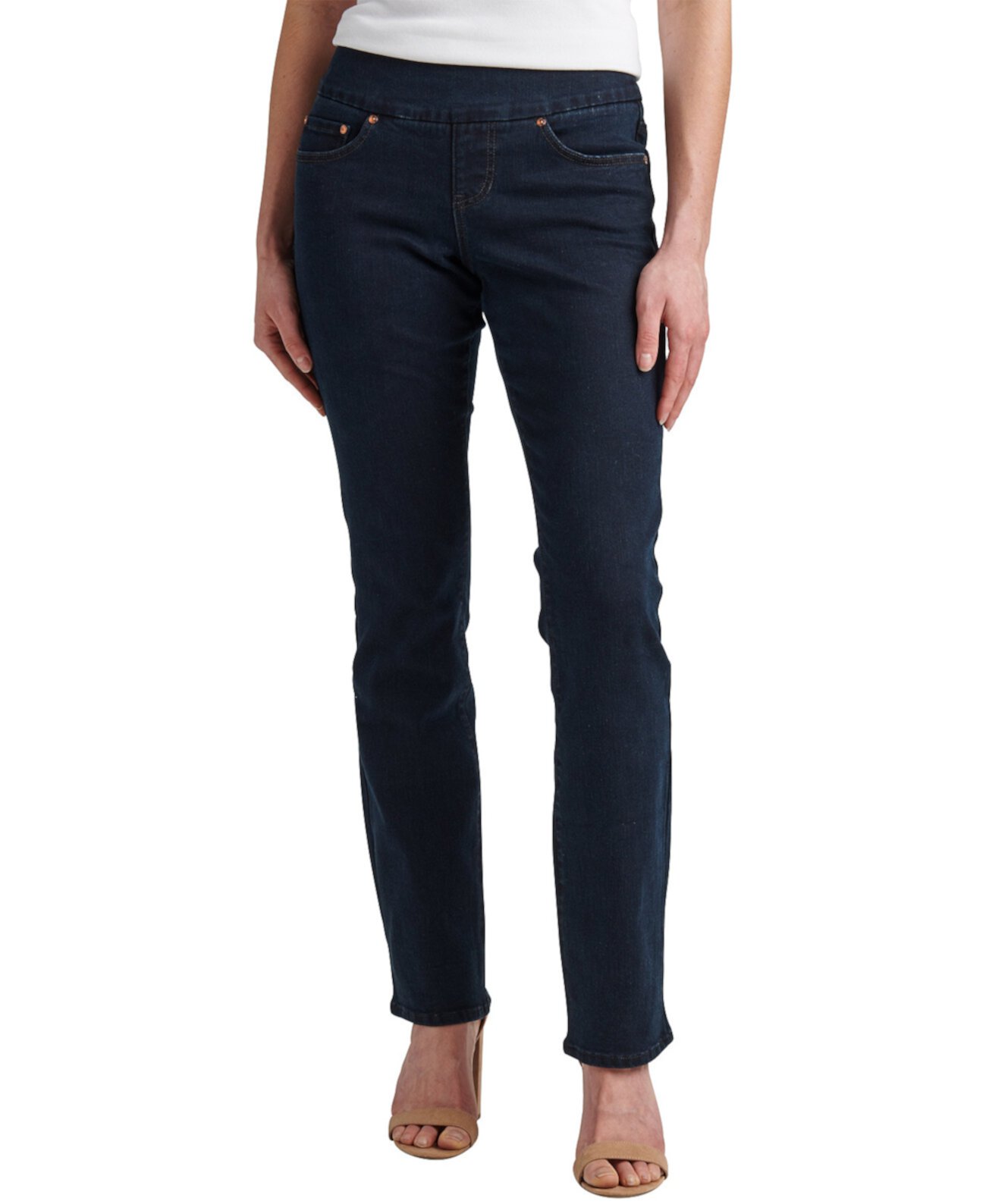 Женские прямые джинсы без застежек со средней посадкой Peri JAG