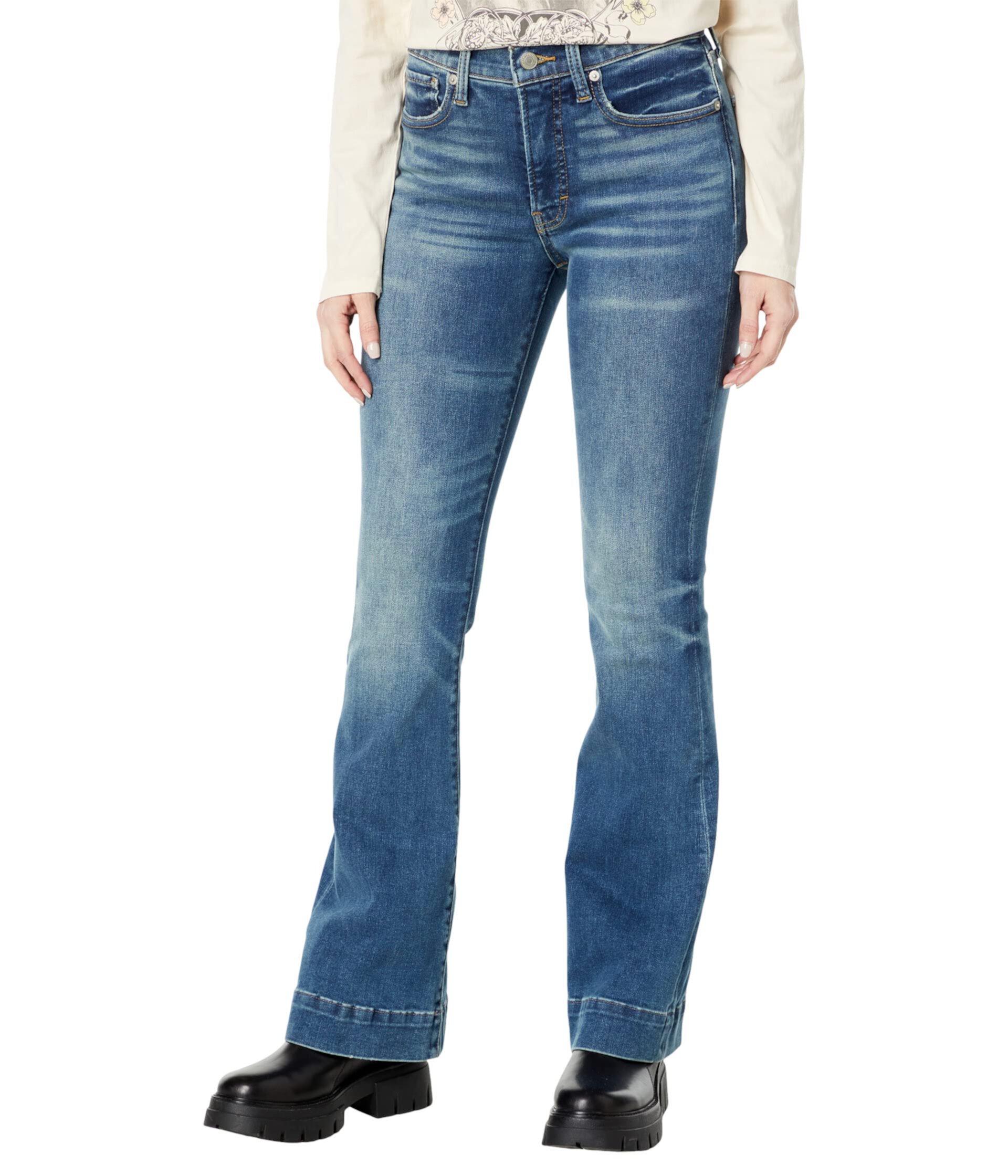 Расклешенные джинсы Stevie с высокой посадкой в цвете Coastal Lucky Brand