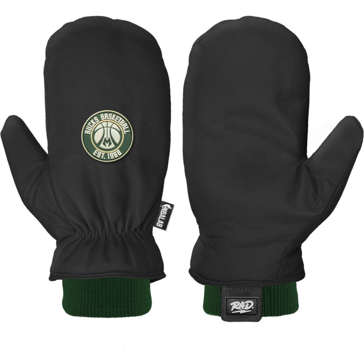 Зимние перчатки Milwaukee Bucks Team Unbranded