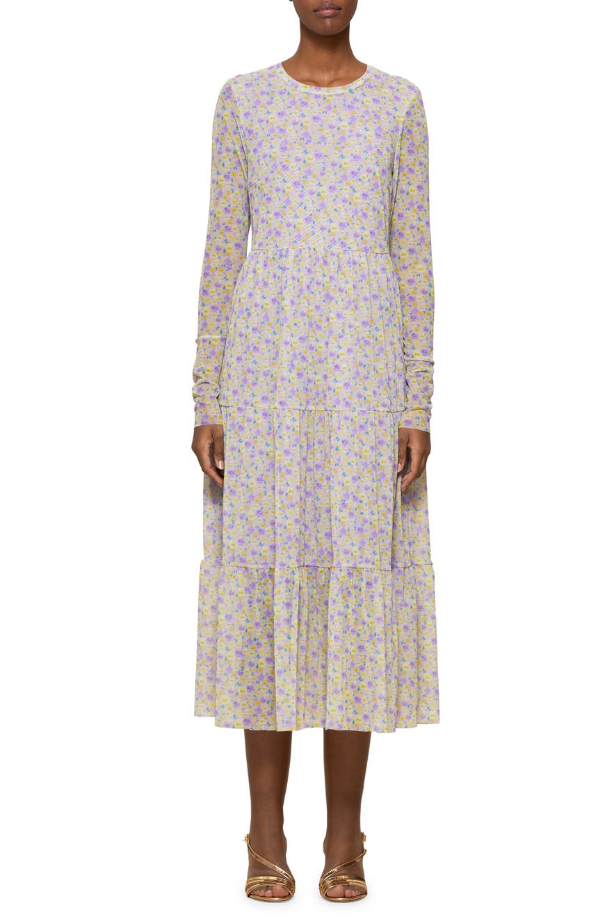 Платье миди с длинными рукавами в горошек Jocelina BAUM UND PFERDGARTEN