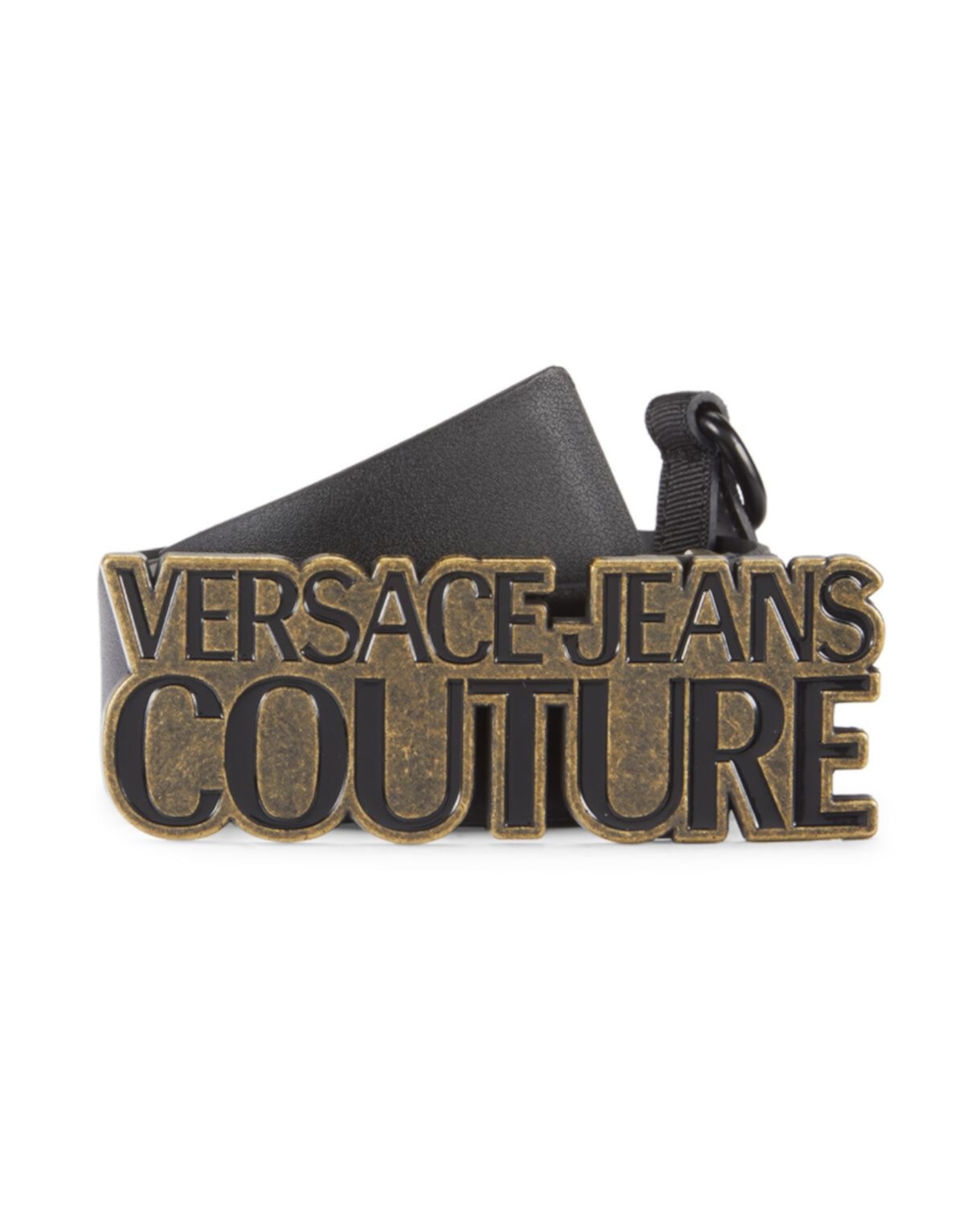 Пряжка Versace Jeans Couture &amp; Кожаный ремень Versace Jeans Couture