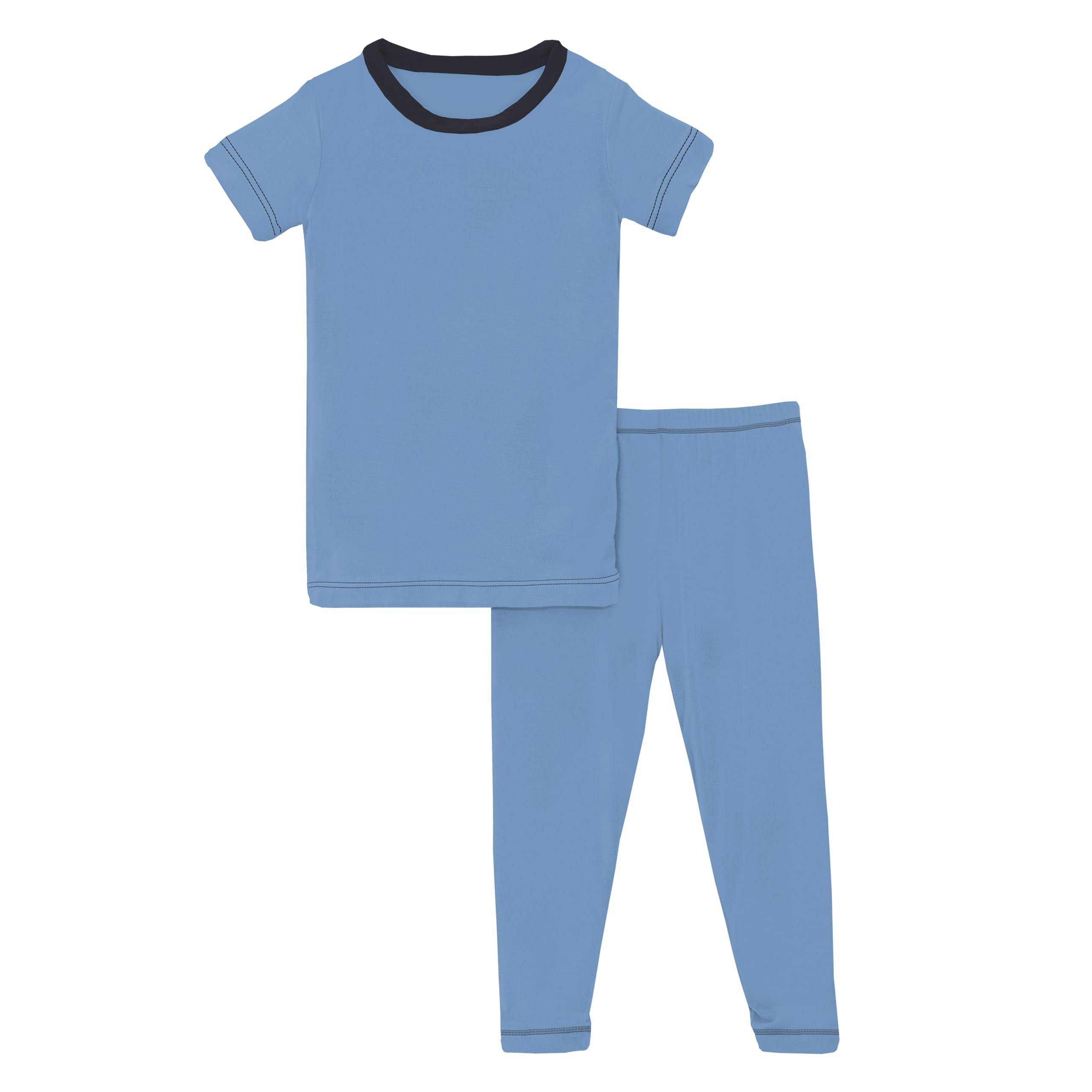 Short Sleeve Pajama Set (Toddler/Little Kids/Big Kids) Kickee Pants Kids