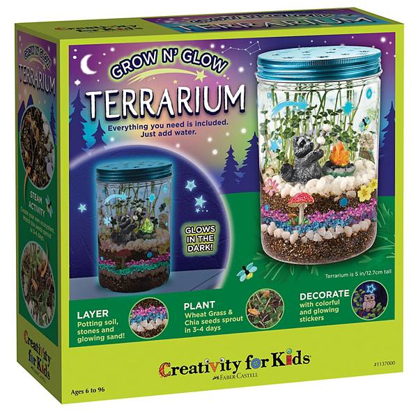 Creativity For Kids Grow n' Glow Terrarium Creativity for Kids