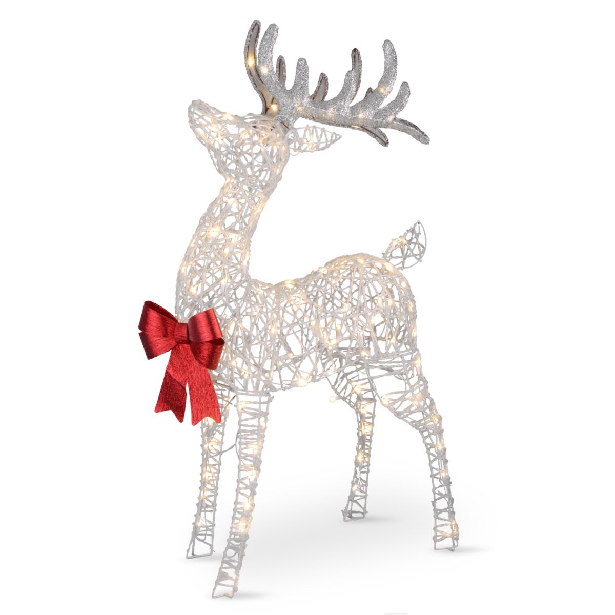 Национальная елочная компания Light-Up Standing Buck Christmas Outdoor Decor National Tree Company