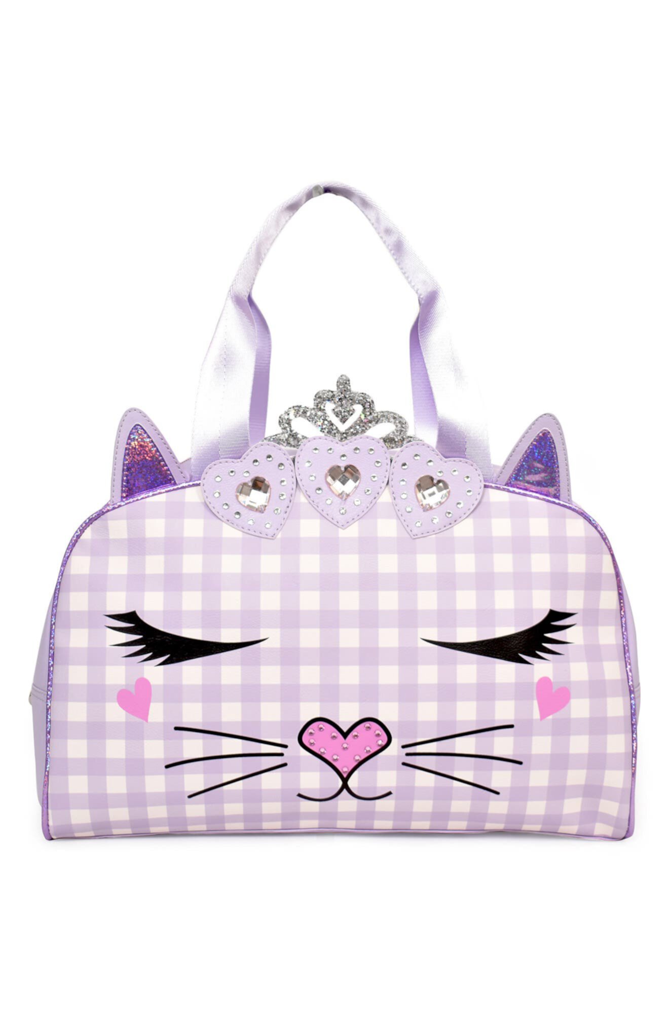 Большая дорожная сумка Miss Bella Heart Gems Crown OMG! Accessories