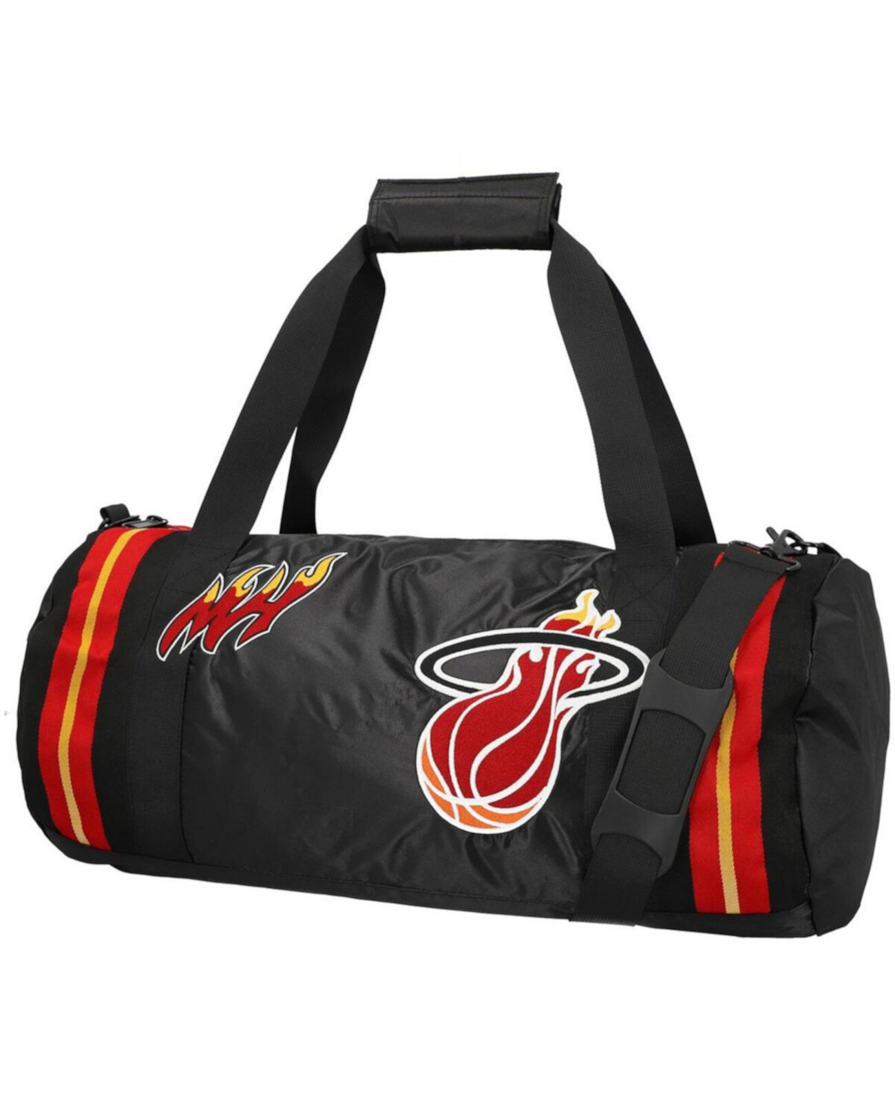 Атласная спортивная сумка Miami Heat Mitchell & Ness