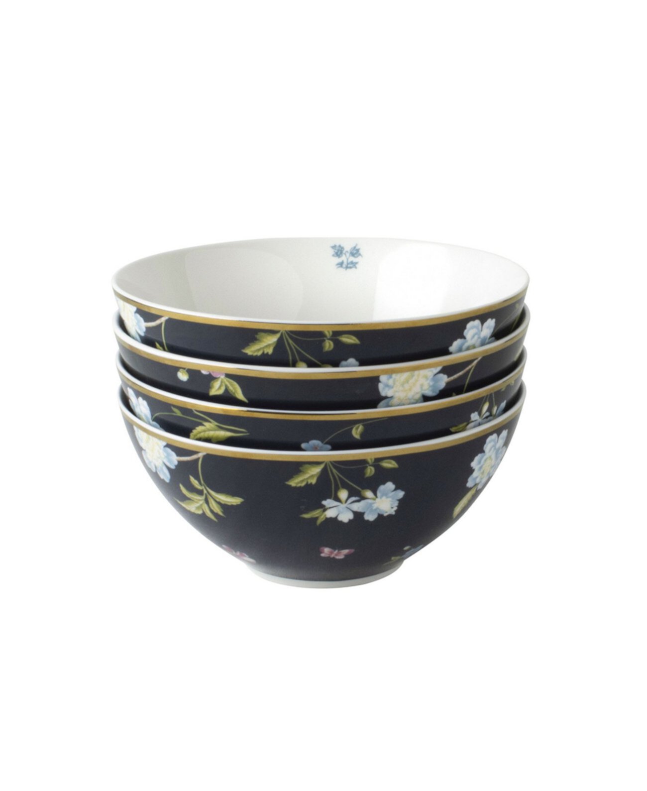 Миски для коллекционирования Heritage Midnight Uni Bowls в подарочной упаковке, набор из 4 шт. Laura Ashley