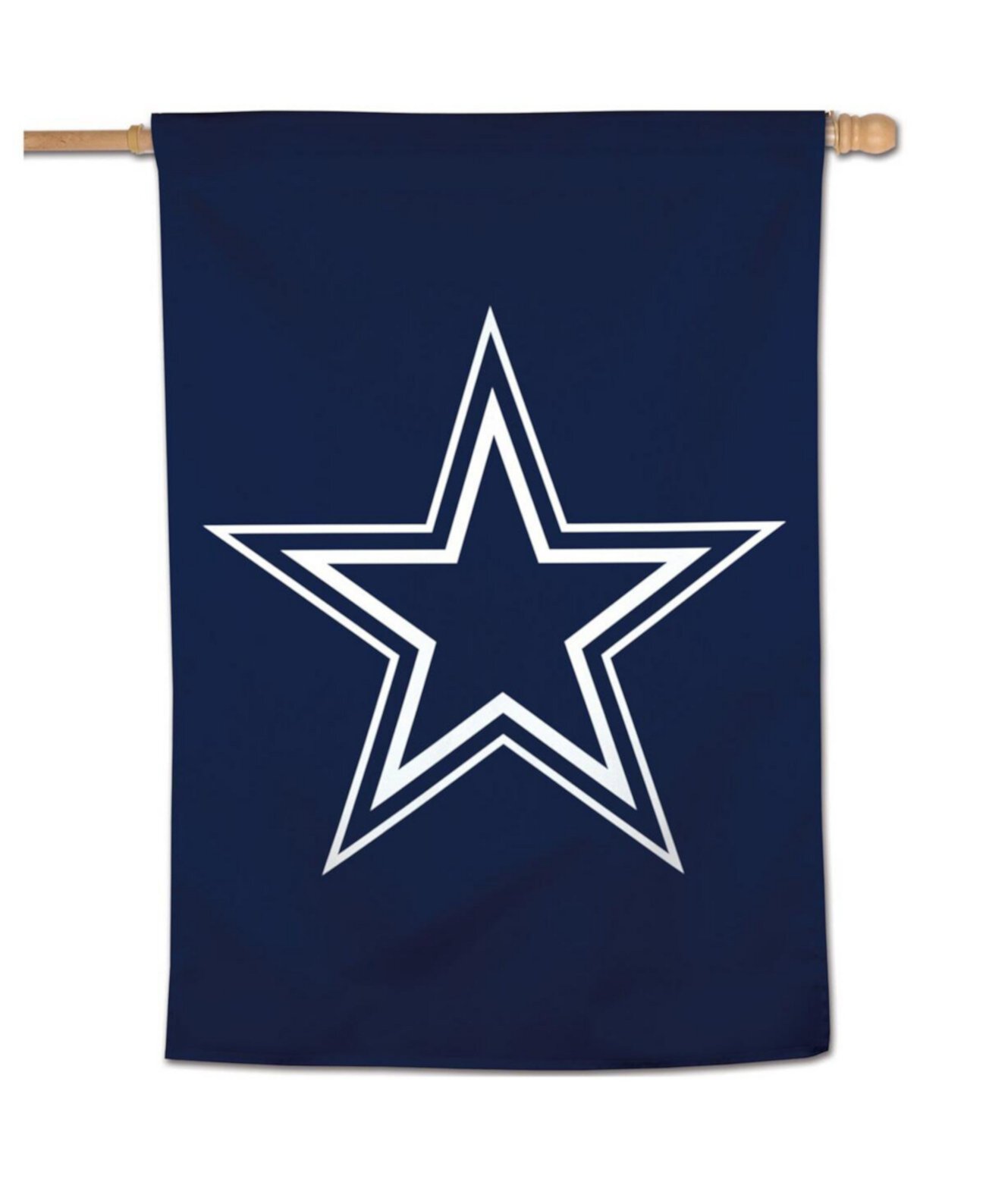 Односторонний вертикальный баннер с большим логотипом Dallas Cowboys 28 x 40 дюймов Wincraft