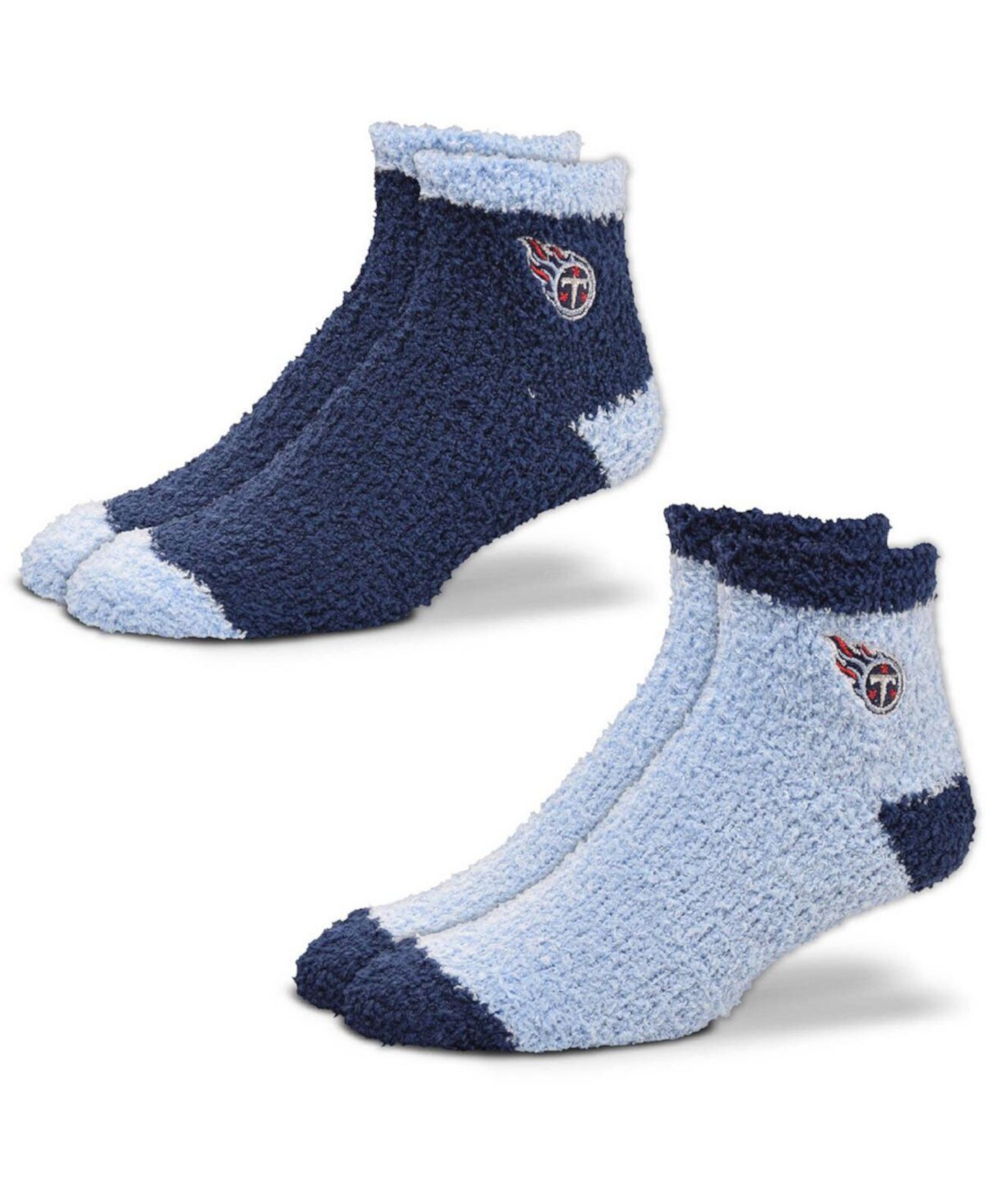 Женские носки Tennessee Titans 2-Pack Sleep Soft Socks For Bare Feet