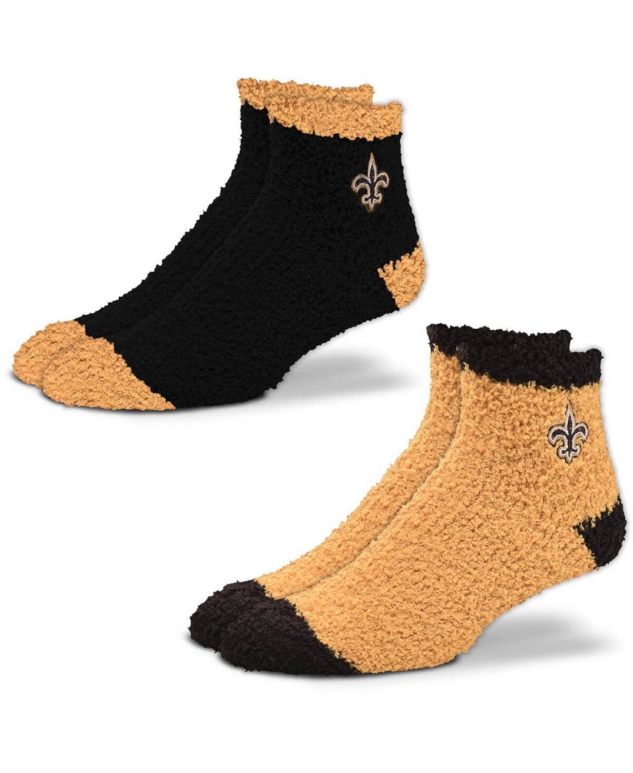 Женские носки New Orleans Saints 2-Pack Sleep Soft Socks For Bare Feet