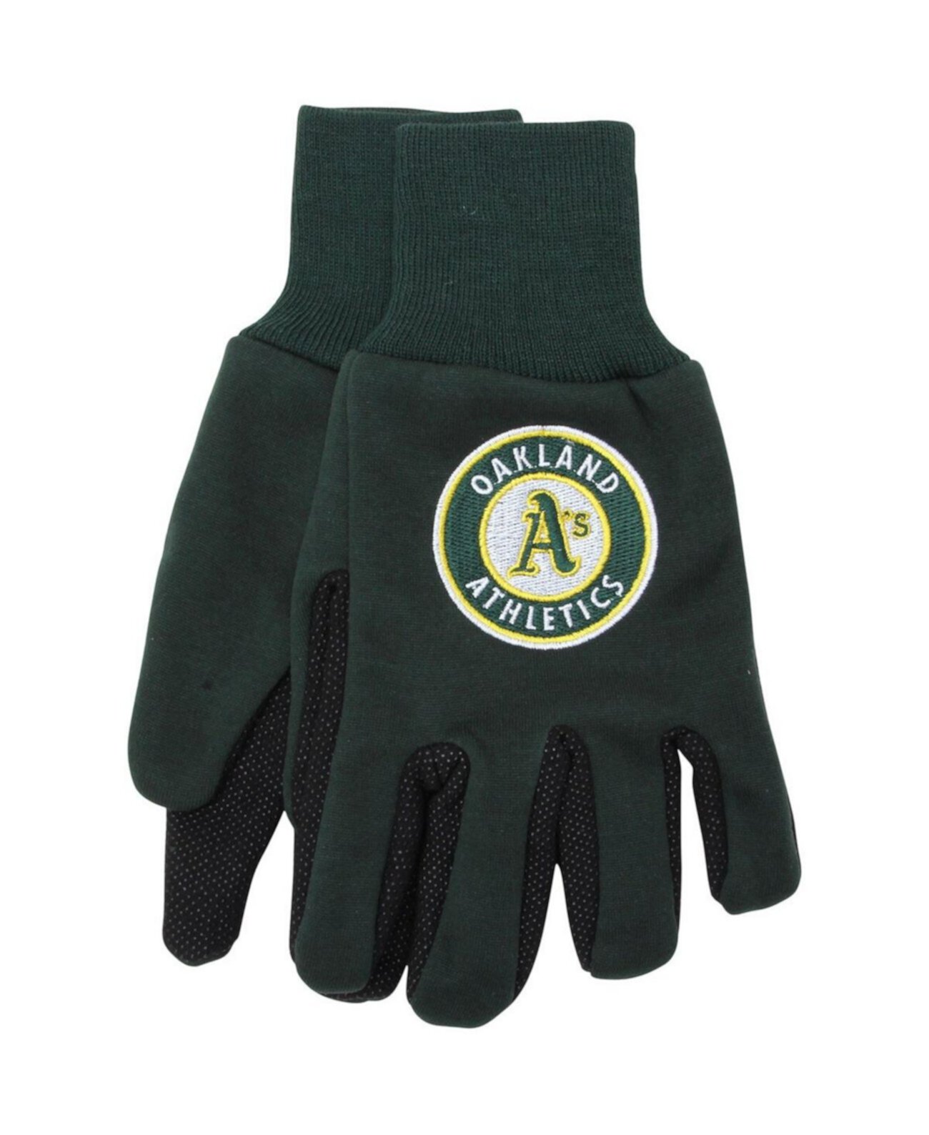 Мужские и женские двухцветные универсальные перчатки Oakland Athletics Wincraft
