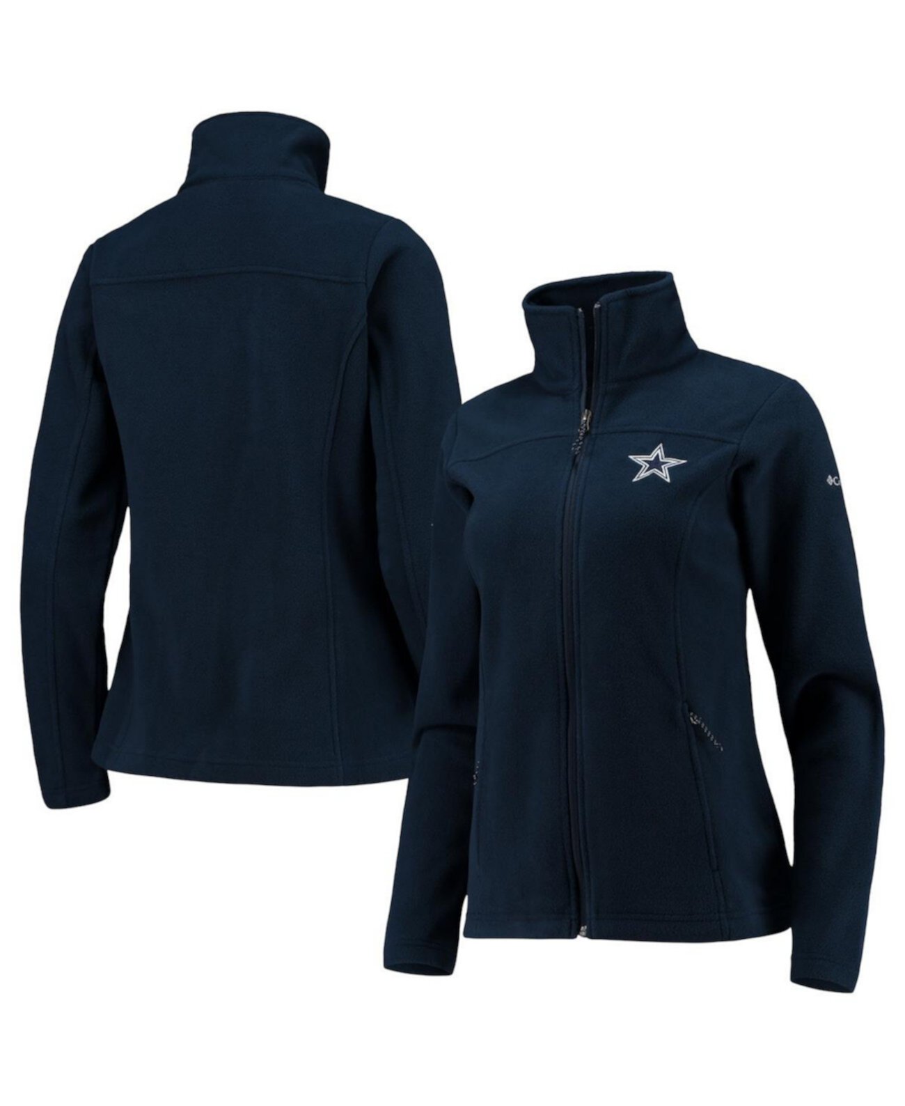 Женская Куртка Columbia Give And Go Fleece на молнии с логотипом Dallas Cowboys Columbia