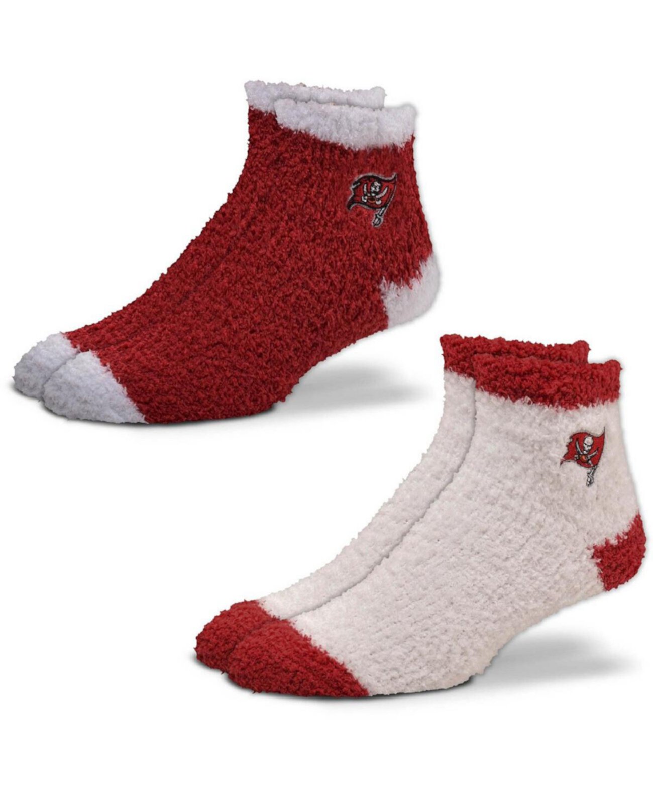 Женские носки Tampa Bay Buccaneers 2-Pack Sleep Soft Socks For Bare Feet
