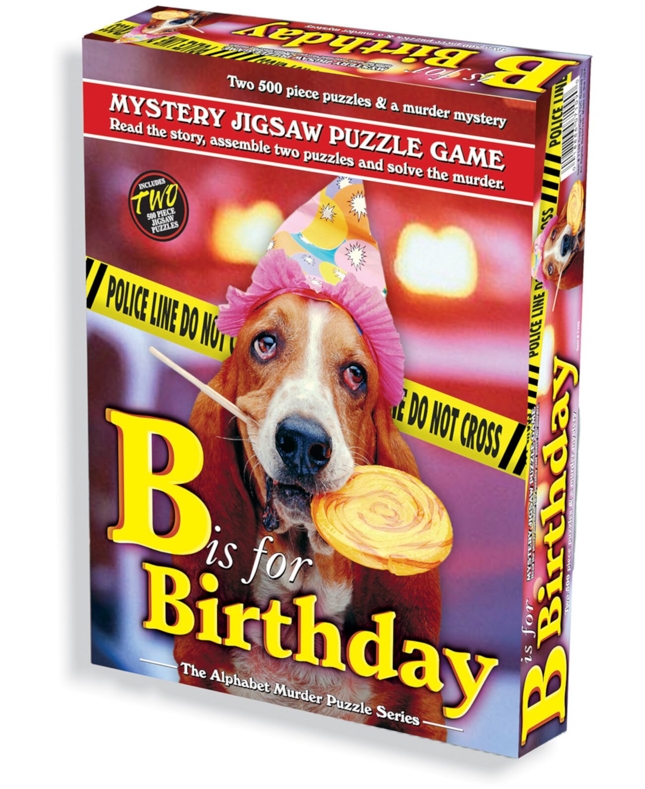 B Is For Birthday Murder Mystery Jigsaw Puzzle - 1000 деталей TDC Games