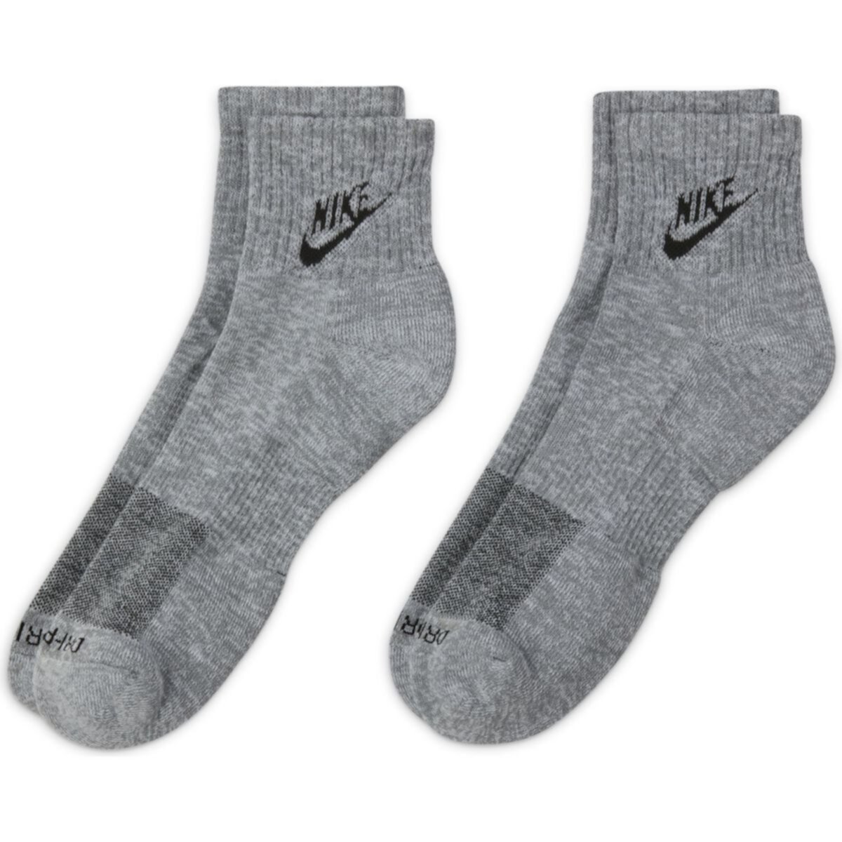 Набор из 2 пар носков до щиколотки с амортизацией Nike Everyday Plus Dri-FIT унисекс Nike