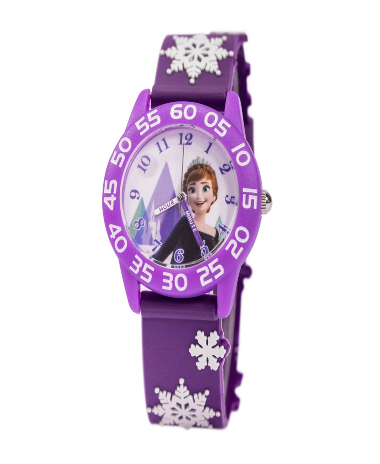 Часы Disney Frozen 2 для девочек фиолетовые с пластиковым ремешком 32 мм Ewatchfactory