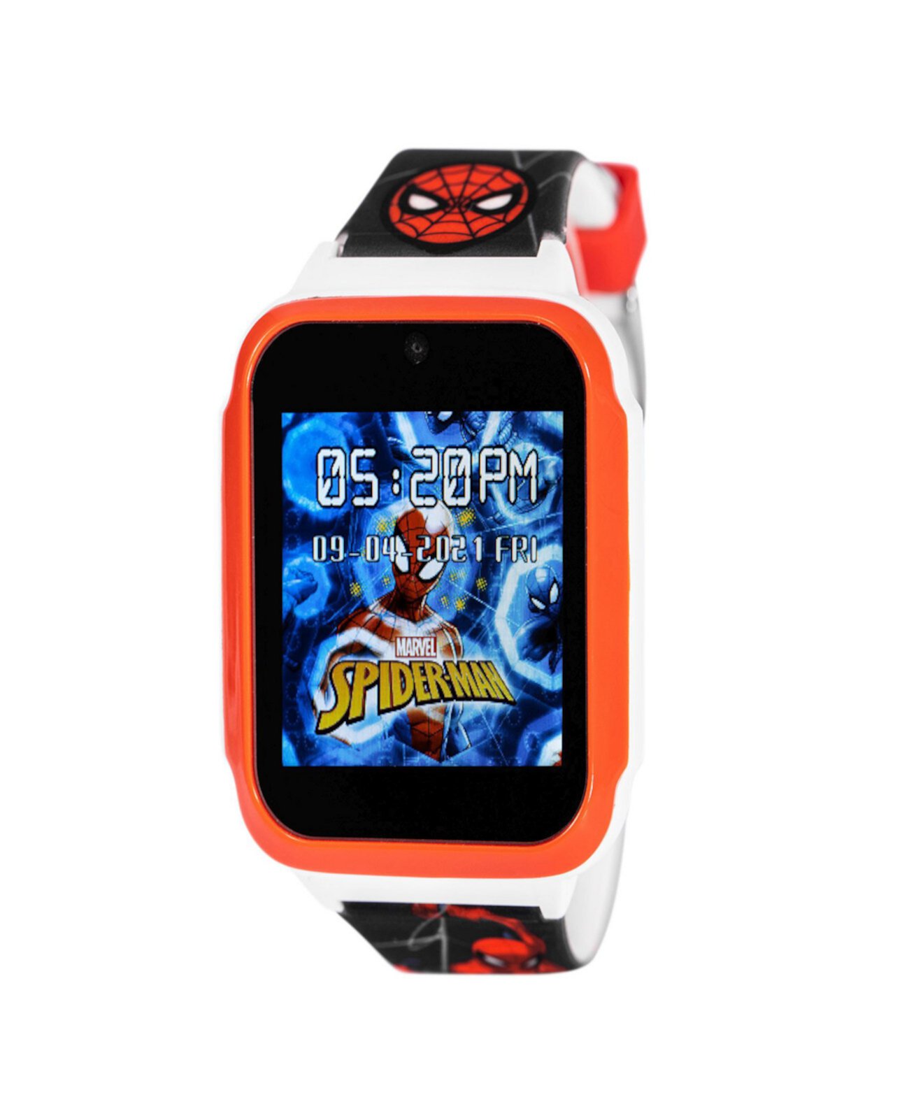 Смарт-часы унисекс с сенсорным экраном и силиконовым ремешком Marvel Spider-Man 41,5 мм Ewatchfactory