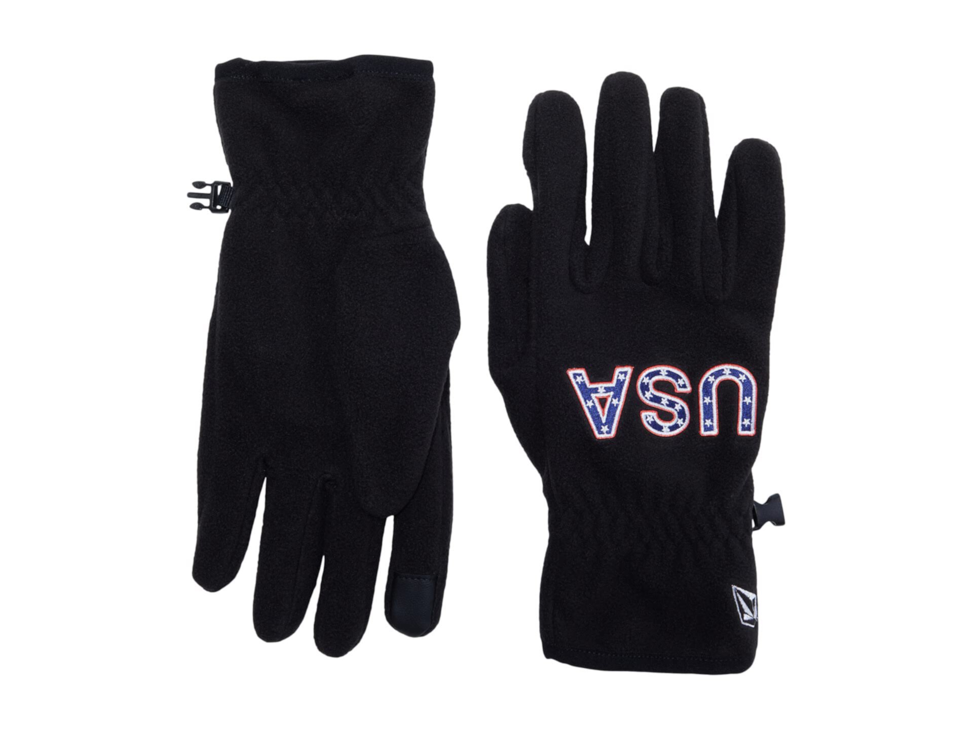 Флисовые перчатки USST Volcom Snow