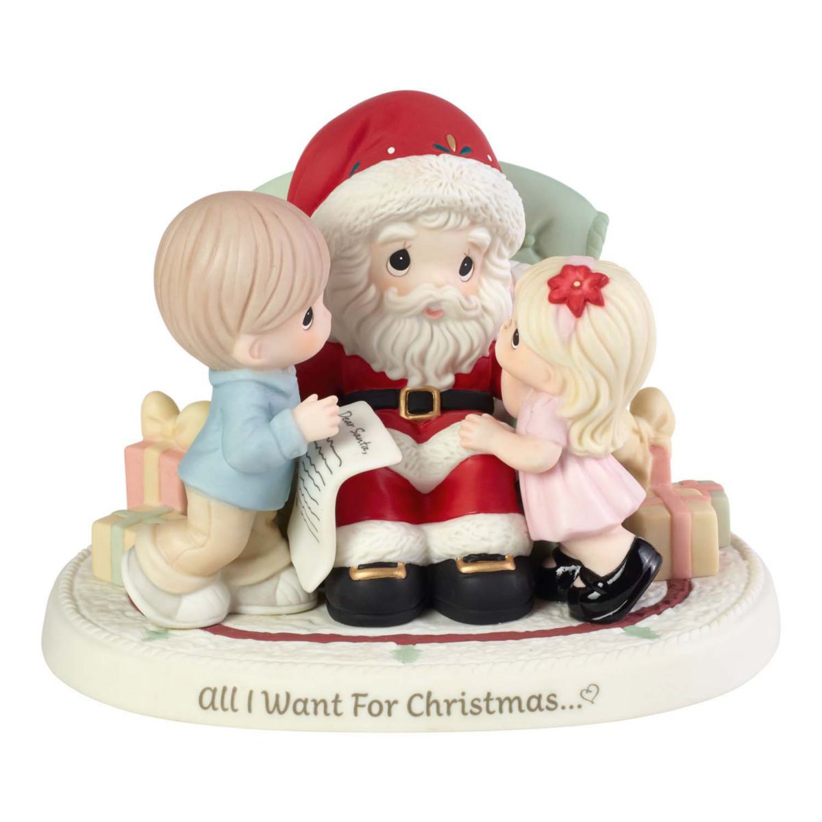 Драгоценные моменты Все, что я хочу для рождественской статуэтки Декор стола Precious Moments