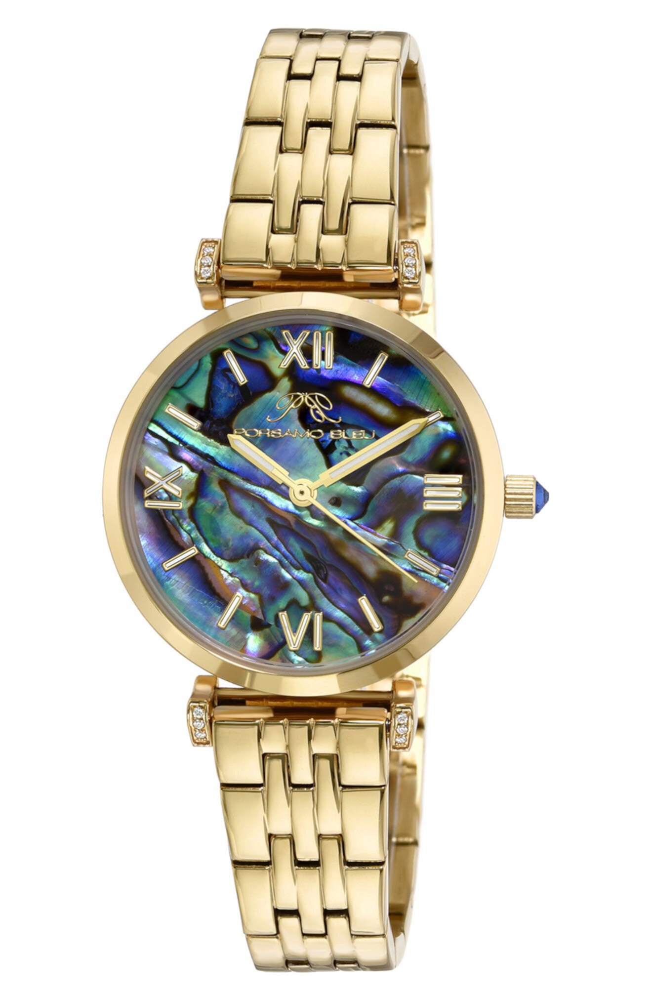 Часы-браслет Sylvie Abalone с циферблатом, 32 мм Porsamo Bleu