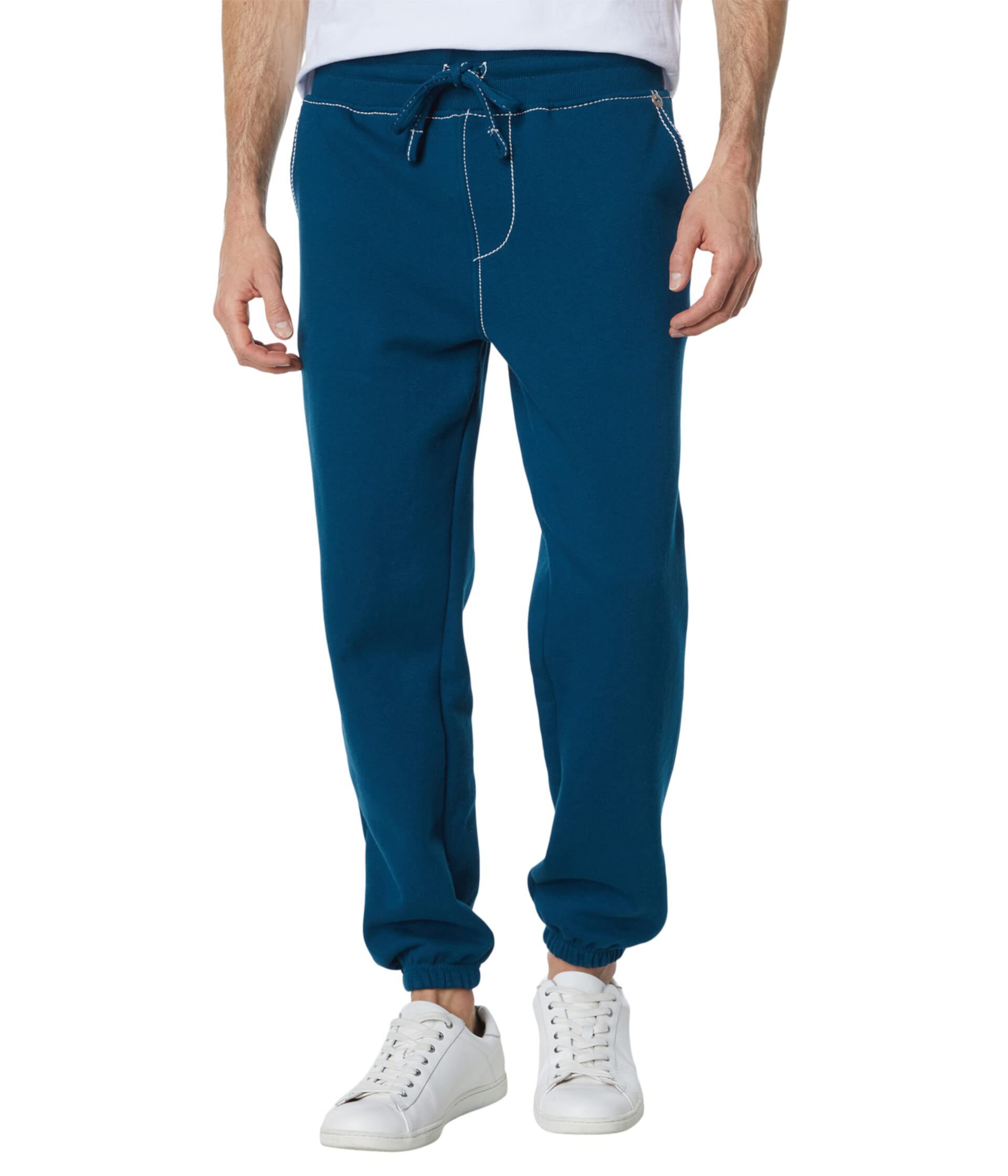 Трикотажные брюки-джоггеры большого размера True Religion