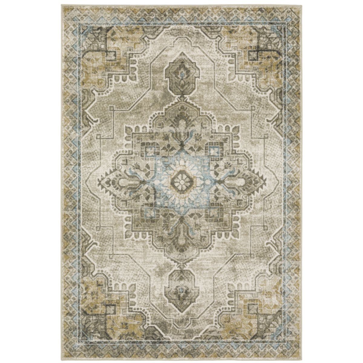 StyleHaven Valor Traditional Jewel Drop Area Rug StyleHaven