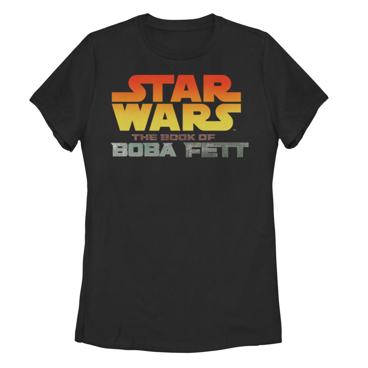 Футболка Juniors 'Star Wars: The Book Of Boba Fett с градиентным логотипом Star Wars