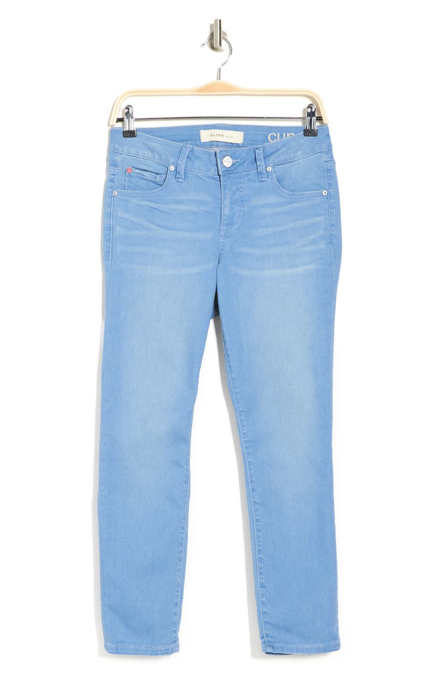 Укороченные джинсы скинни до щиколотки 70-х годов SLINK JEANS