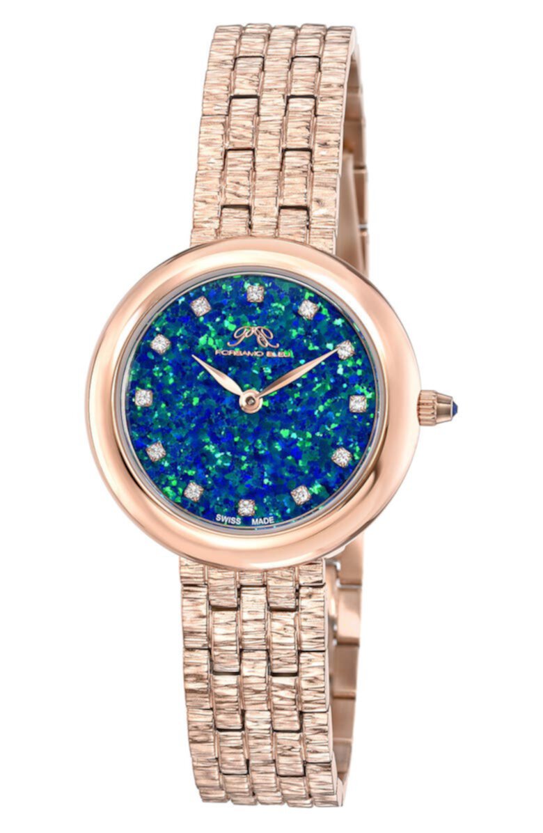Женские часы-браслет Charlize с опалом и топазом, 32 мм Porsamo Bleu