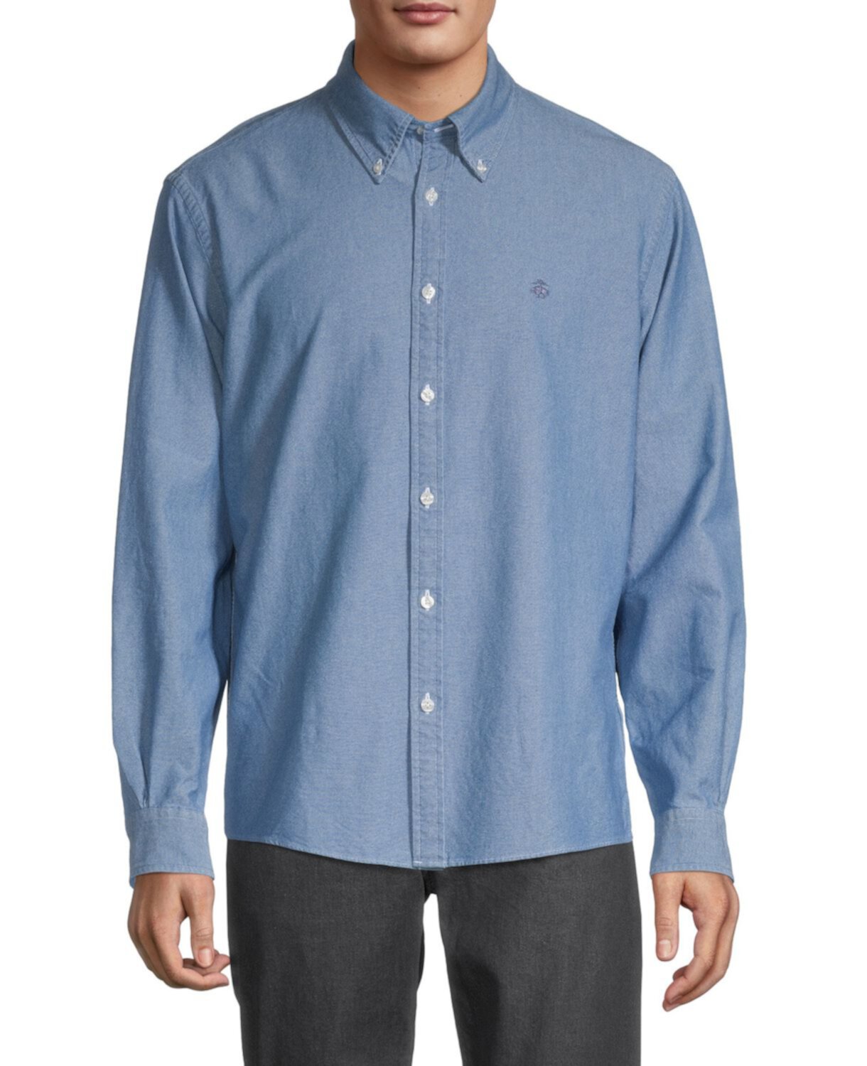 Джинсовая рубашка Milano-Fit Brooks Brothers