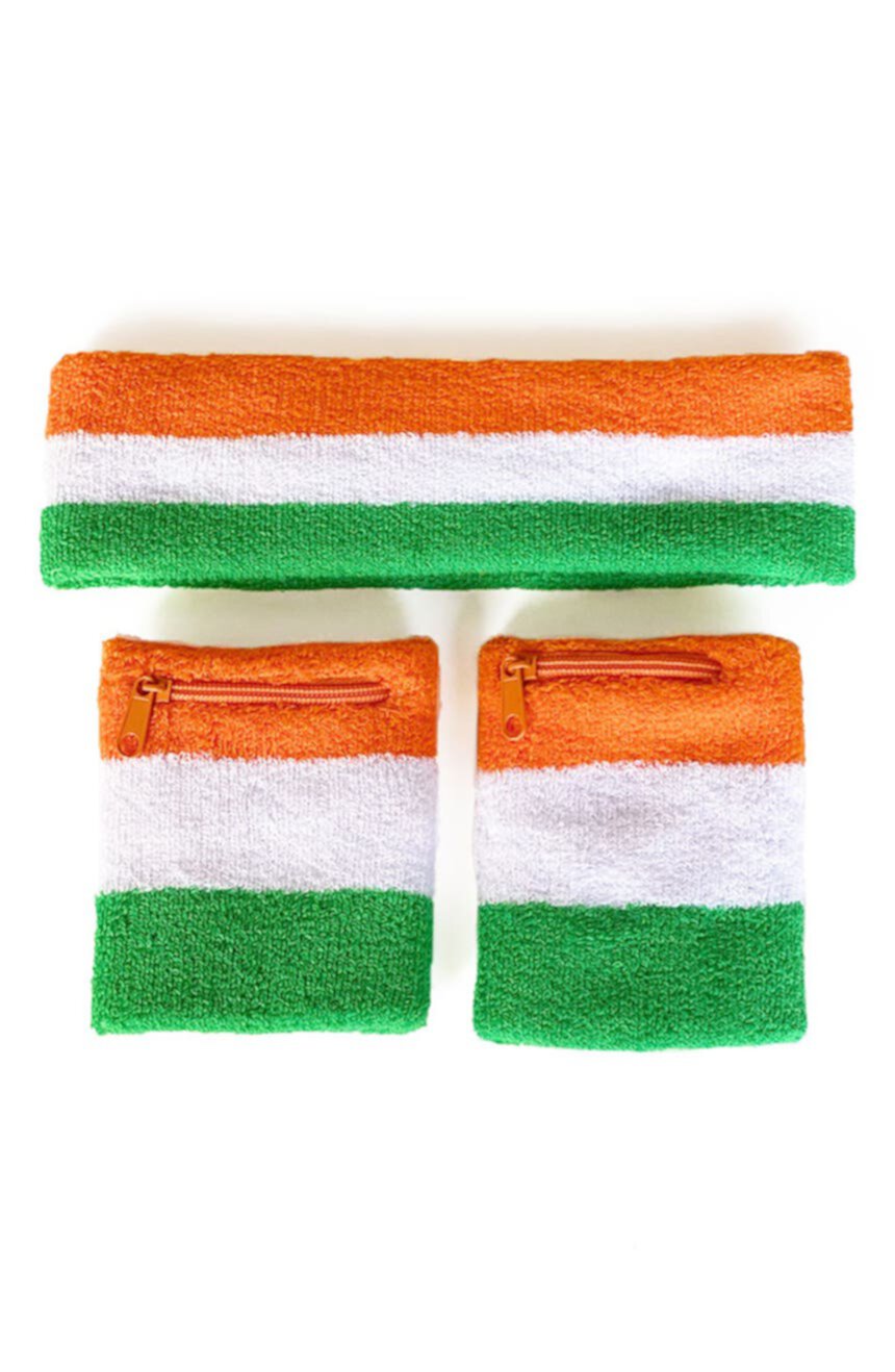 Повязки на молнии с ирландским флагом Tipsy elves