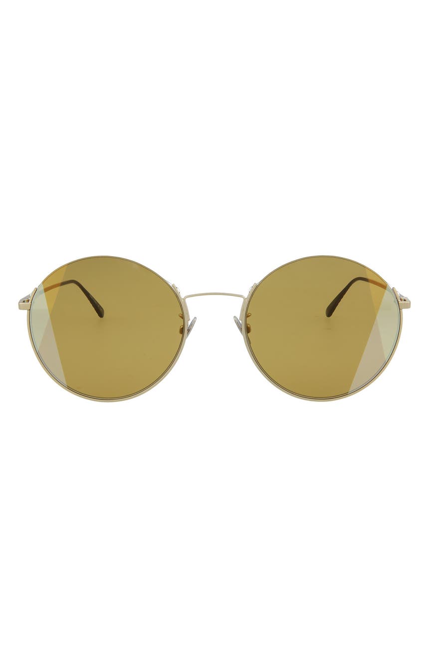 Круглые солнцезащитные очки 67 мм Bottega Veneta