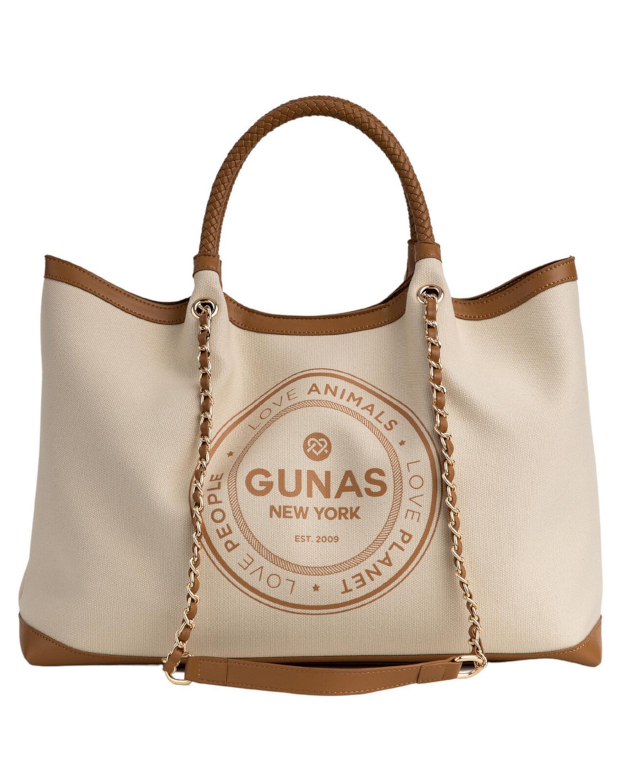 Женская холщовая сумка-тоут Ruth Gunas New York