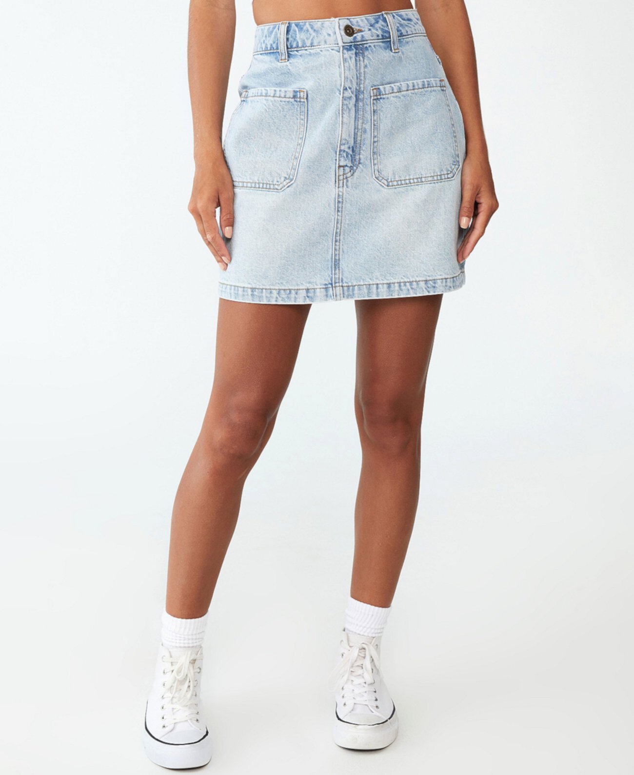 Женская джинсовая мини-юбка Mod COTTON ON