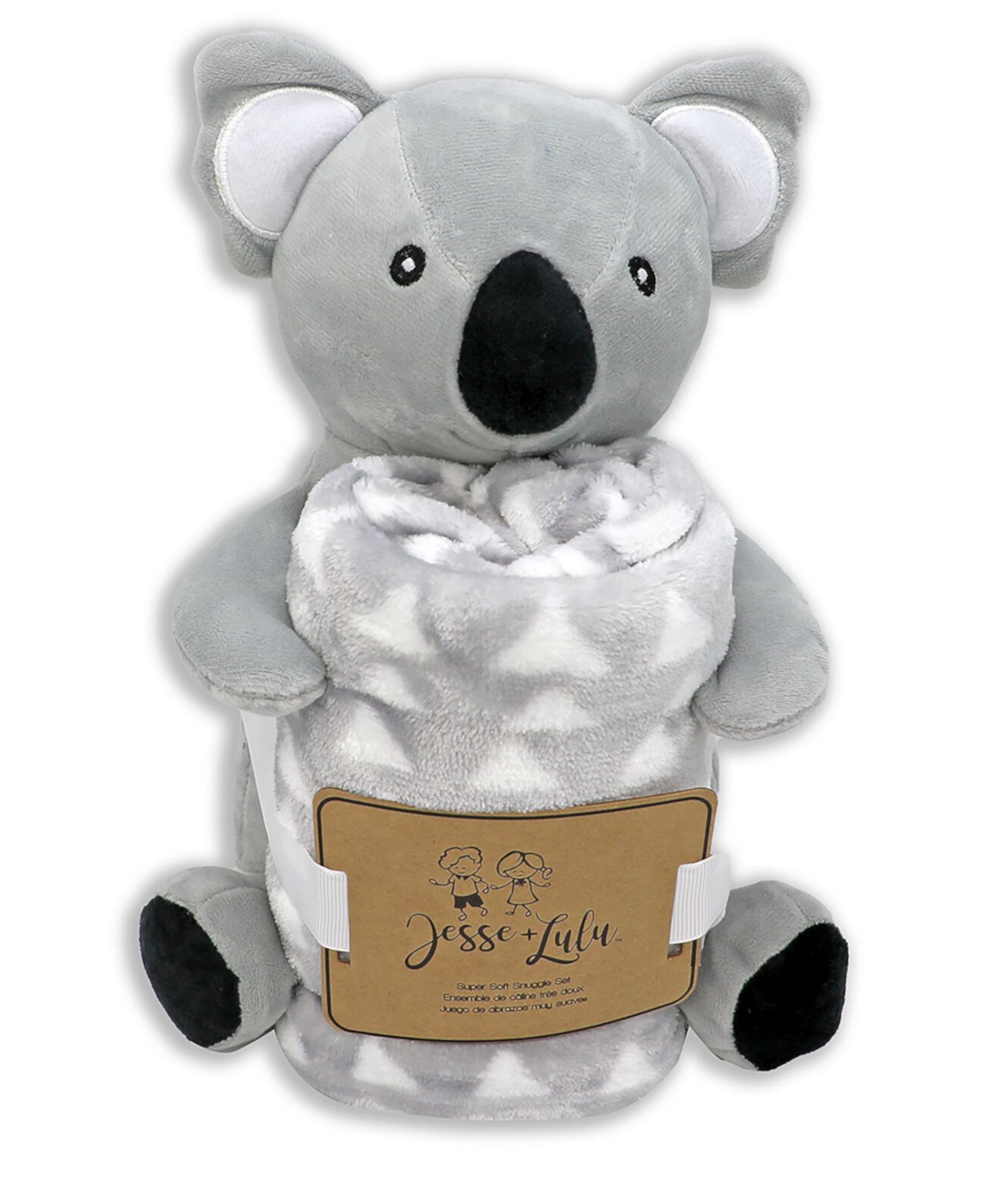 Плюшевая коала с одеялом для мальчиков и девочек, набор из 2 предметов Jesse & Lulu