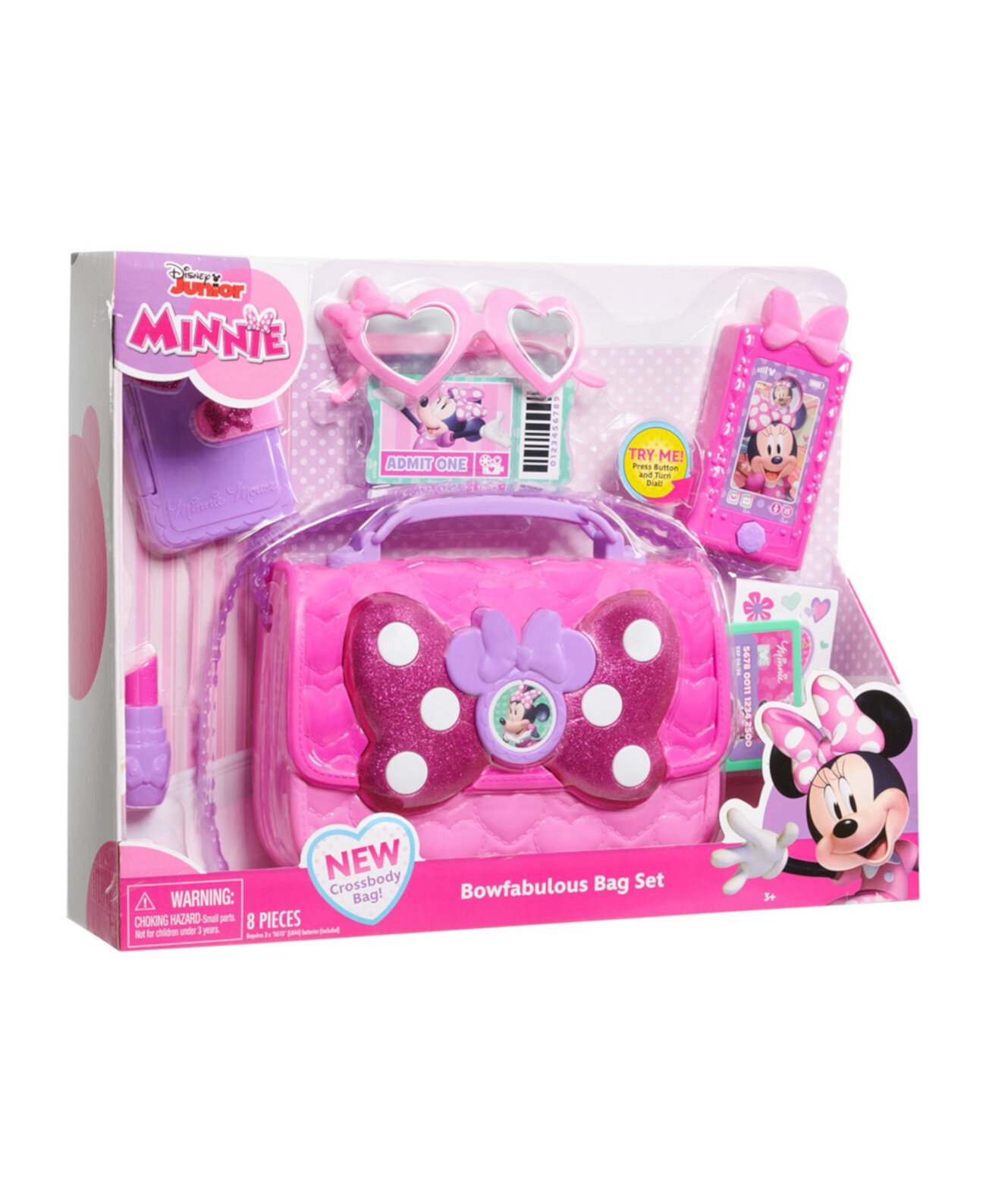 ЗАВЕРШЕНИЕ! Набор сумок Disney Junior Minnie Mouse Happy Helpers Just Play