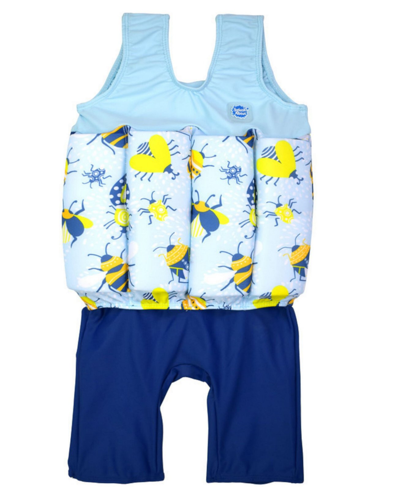 Короткий костюм John Float для малышей с плавающим купальником с регулируемой плавучестью Splash About