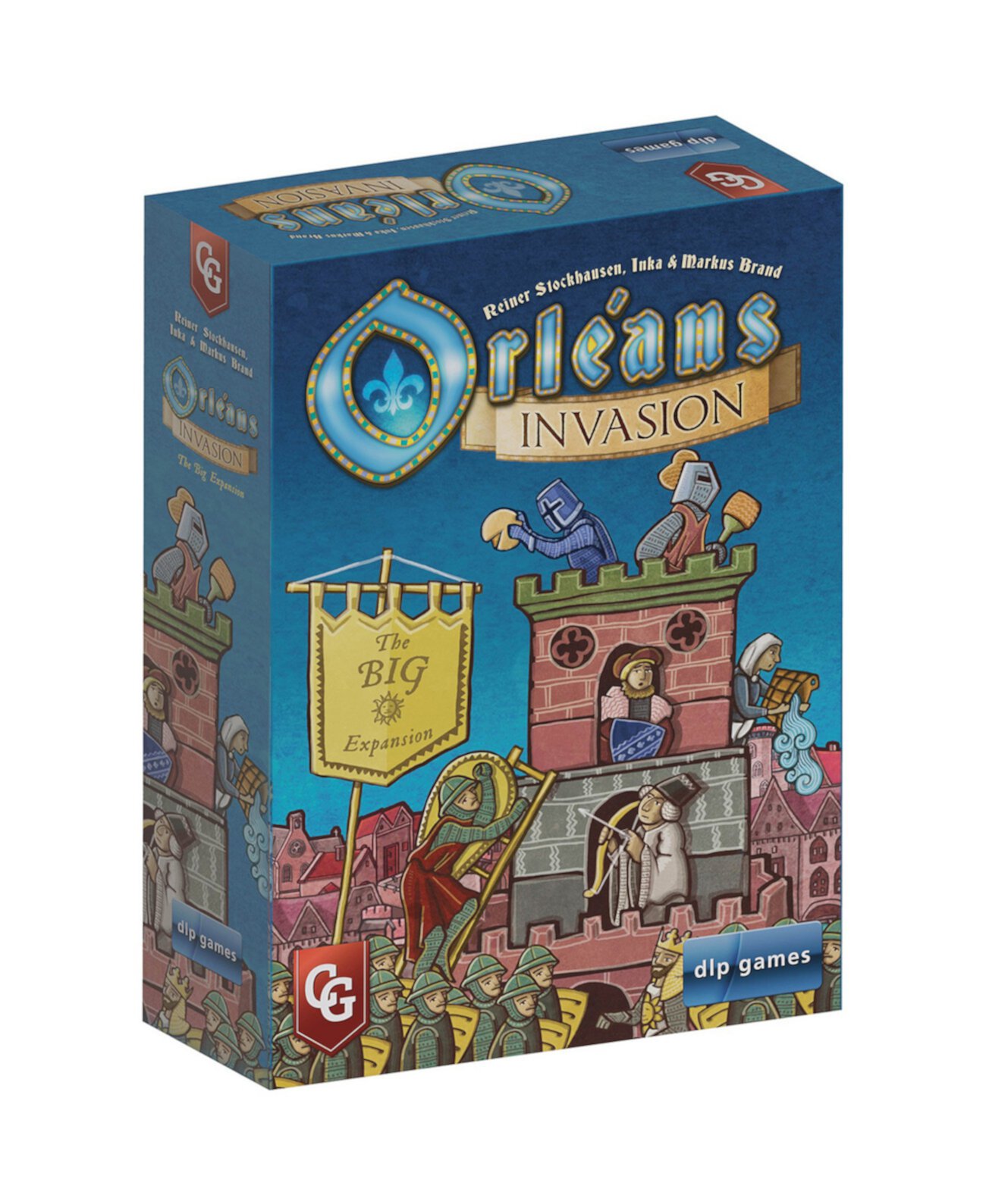 Orleans Invasion - дополнение к настольной игре Orleans Strategy Capstone Games