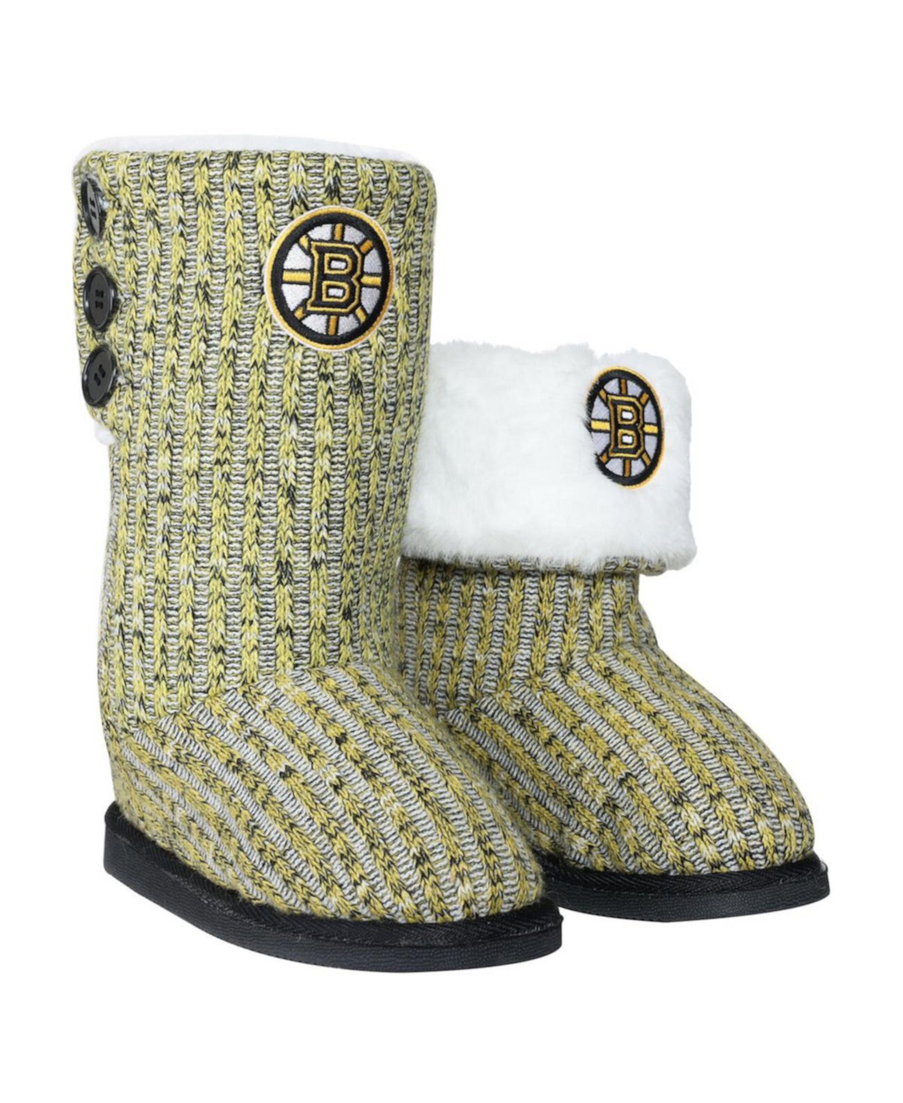 Женские ботинки на пуговицах Boston Bruins Color Blend FOCO